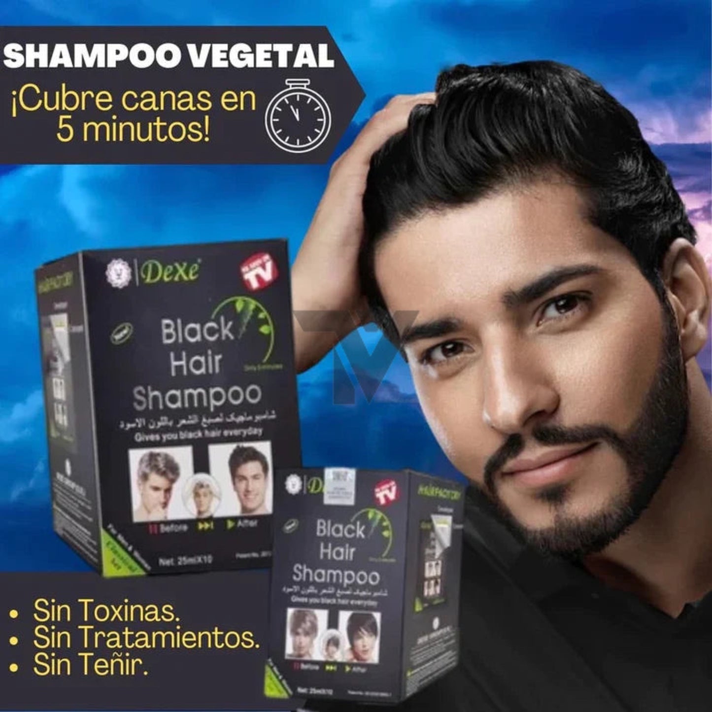 BLACK AIR SHAMPOO™/PAGA EN CASA🏡